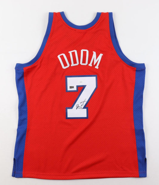 Clippers Jersey #7 Signed by Lamar Odom